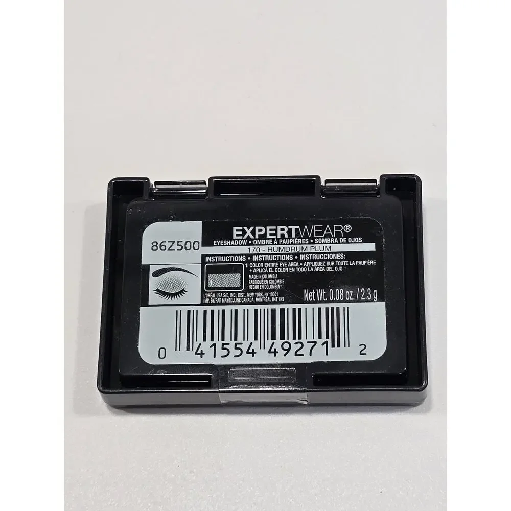Maybelline Expert Wear Eyeshadow 170S Humdrum Plum 2.3g 170 Purple Shimmer